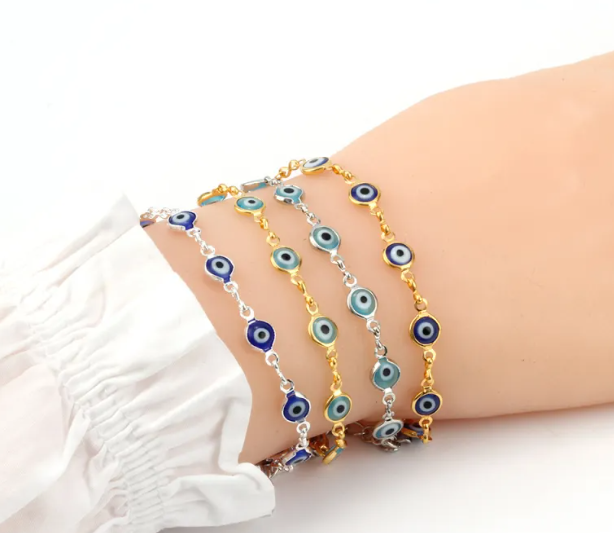 Gold Color Link Chain Bracelet