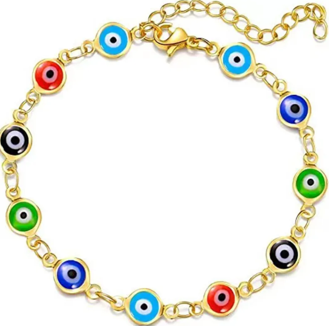 Gold Color Link Chain Bracelet