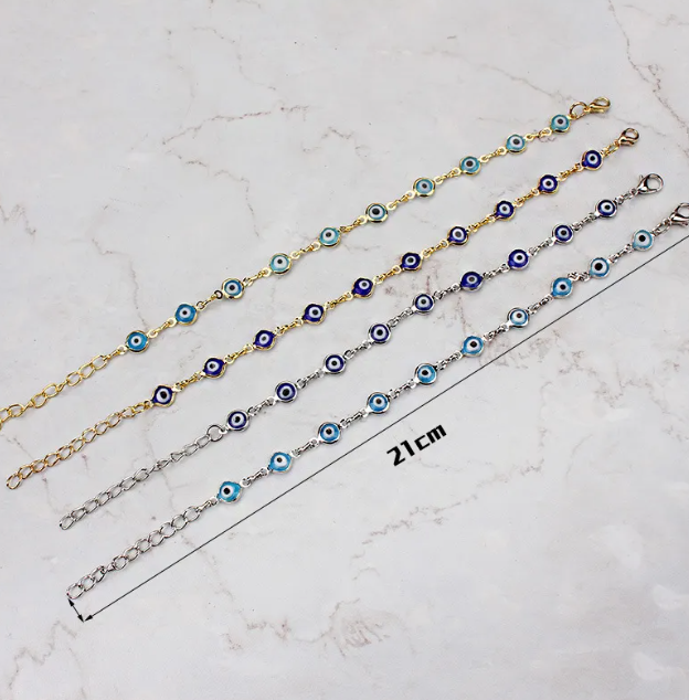 Gold Color Link Chain Bracelet