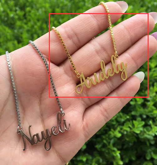 Personalized Stainless Steel Name Necklace for Men/Women