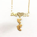 Personalized Mother's Day Stainless Steel Name Necklace