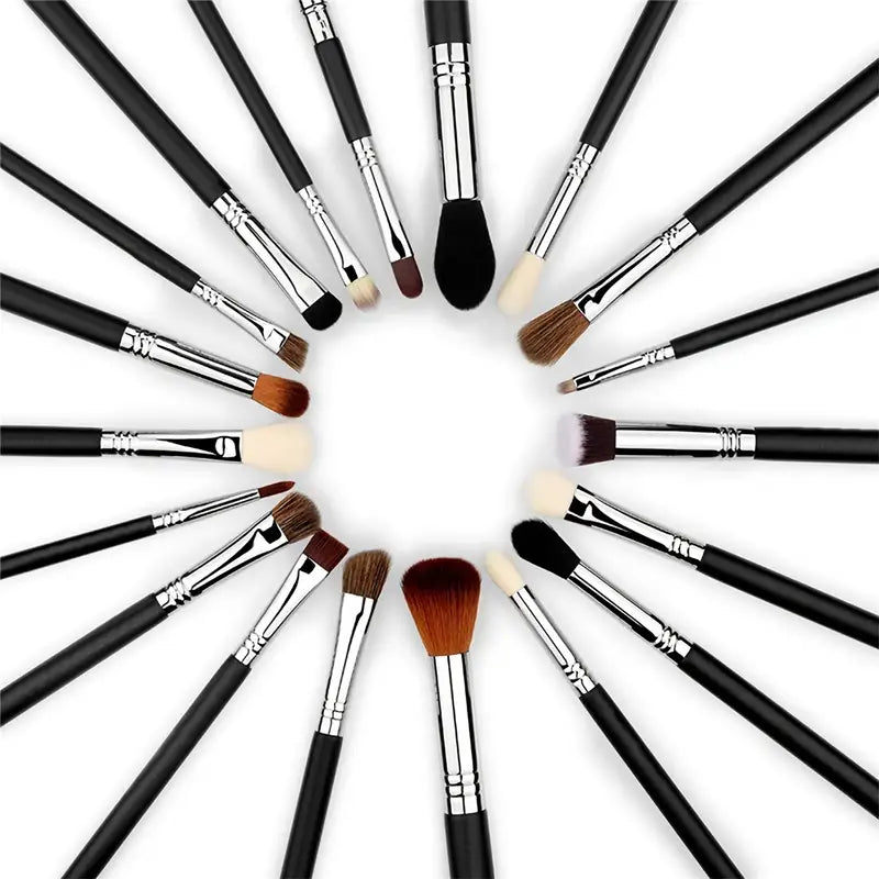 19pcs Professional Makeup Brush Set with Storage Bag